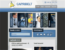 Tablet Screenshot of capribelt.hu